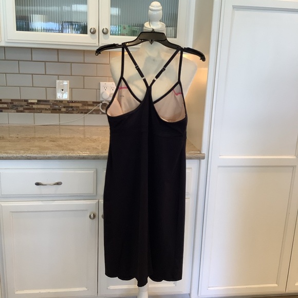 Athleta Shorebreak Swim Dress Black Size Large Tall - Picture 4 of 8